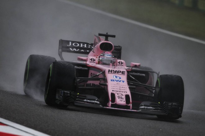 エステバン・オコン（フォース・インディア） 2017年F1第2戦中国GP