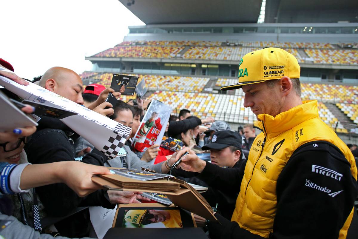 ニコ・ヒュルケンベルグ（ルノー） 2017年F1第2戦中国GP