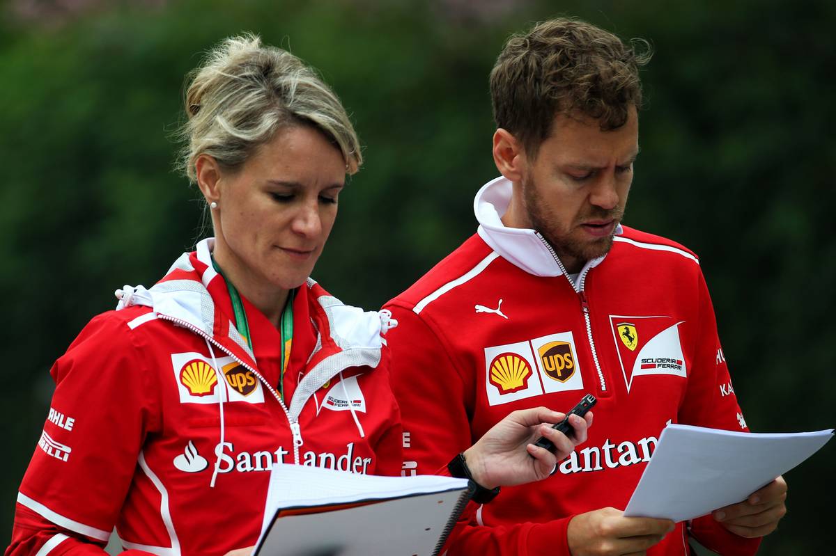 セバスチャン・ベッテル（フェラーリ） 2017年F1第2戦中国GP