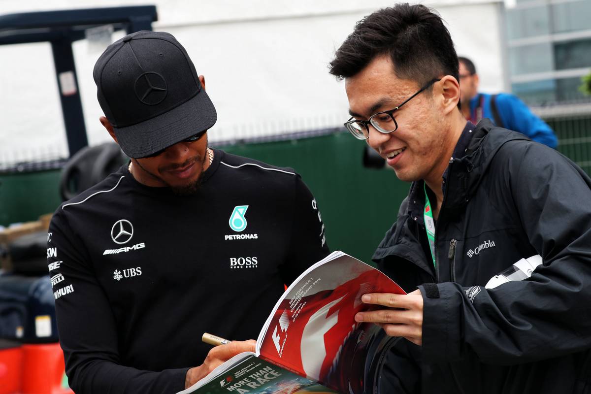 ルイス・ハミルトン（メルセデス） 2017年F1第2戦中国GP