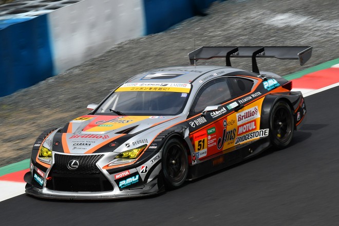2017スーパーGT第1戦岡山 JMS P.MU LMcorsa RC F GT3