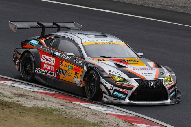 2017スーパーGT第1戦岡山 JMS P.MU LMcorsa RC F GT3