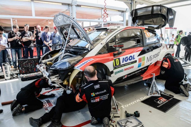 トヨタ・ヤリスWRC 2017年WRC第4戦ツール・ド・コルス