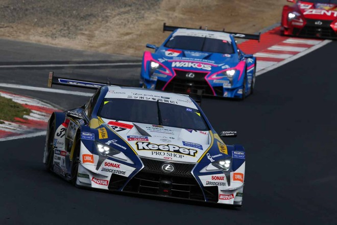 2017スーパーGT第1戦岡山 KeePer TOM'S LC500