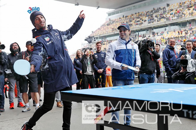 2017年F1第2戦中国GP　決勝日