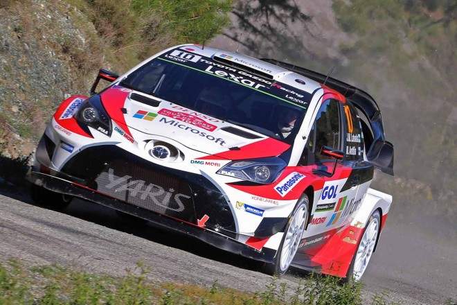 WRC第4戦ツール・ド・コルス ヤリ-マティ・ラトバラ（トヨタ・ヤリスWRC）