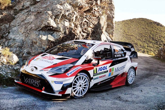 WRC第4戦ツール・ド・コルス ヤリ-マティ・ラトバラ（トヨタ・ヤリスWRC）