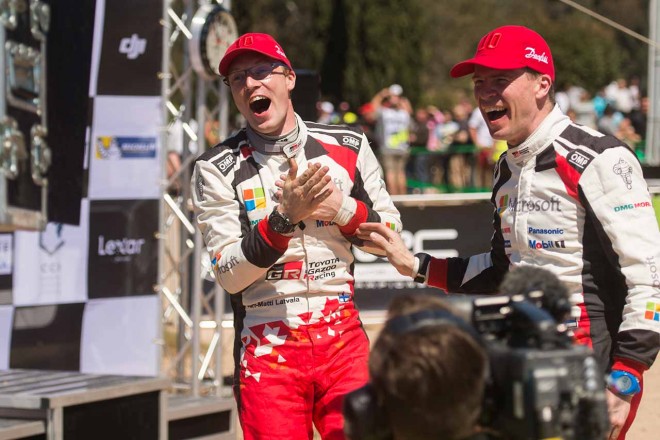 2017WRC第4戦ツール・ド・コルス ヤリ-マティ・ラトバラ（トヨタ・ヤリスWRC）