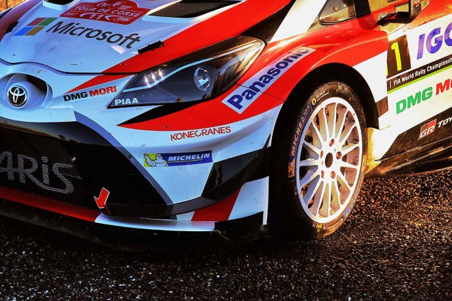 2017WRC第4戦ツール・ド・コルス トヨタ・ヤリスWRC