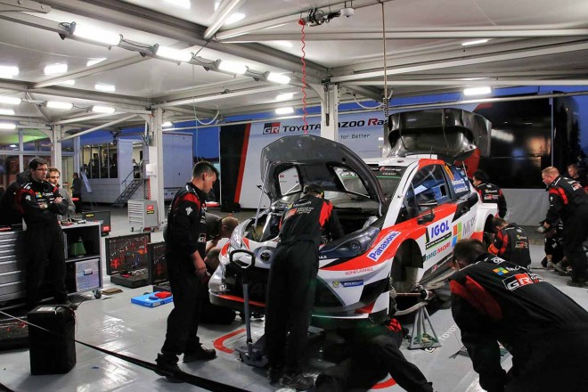 2017WRC第4戦ツール・ド・コルス トヨタ・ヤリスWRC