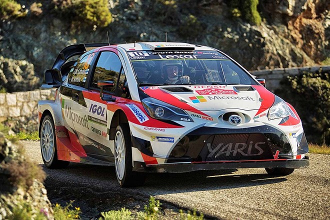 2017WRC第4戦ツール・ド・コルス ヤリ-マティ・ラトバラ（トヨタ・ヤリスWRC）
