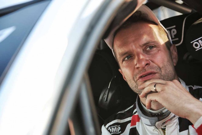 2017WRC第4戦ツール・ド・コルス ユホ・ハンニネン（トヨタ・ヤリスWRC）