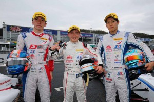 FIA-F4選手権岡山 第2戦トップ3