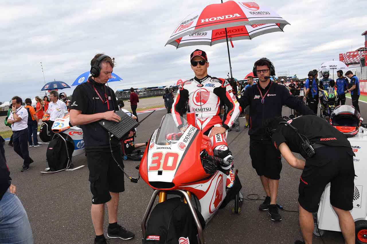 中上貴晶／イデミツ・ホンダ・チーム・アジア