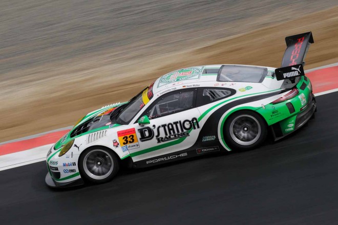 2017スーパーGT第1戦岡山 D’station Porsche