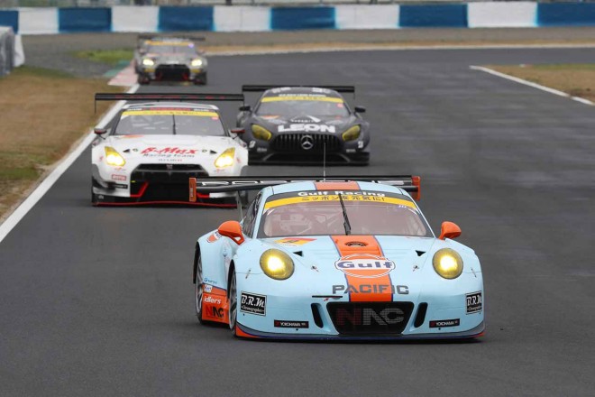 2017スーパーGT第1戦岡山 GULF NAC PORSCHE 911