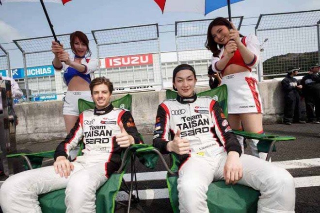 2017スーパーGT第1戦岡山 TAISAN SARD R8 FUKUSHIMA