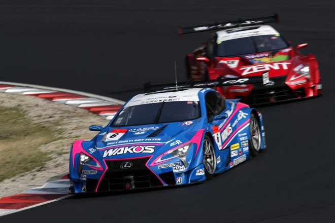 開幕戦で2位となったWAKO`S 4CR LC500
