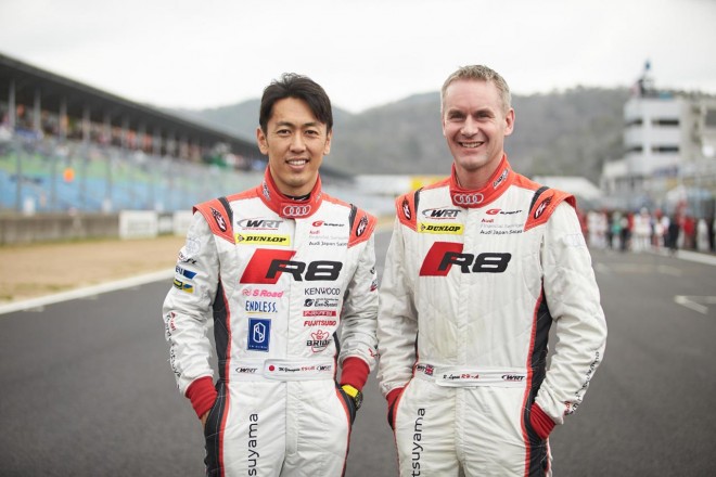 藤井誠暢とリチャード・ライアン 2017スーパーGT第1戦岡山