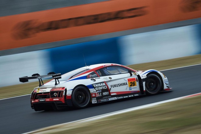 2017スーパーGT第1戦岡山 TAISAN SARD R8 FUKUSHIMA