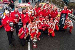 F1併催のアルバートパークに続くワン・ツーを決めたDJRチーム・ペンスキー