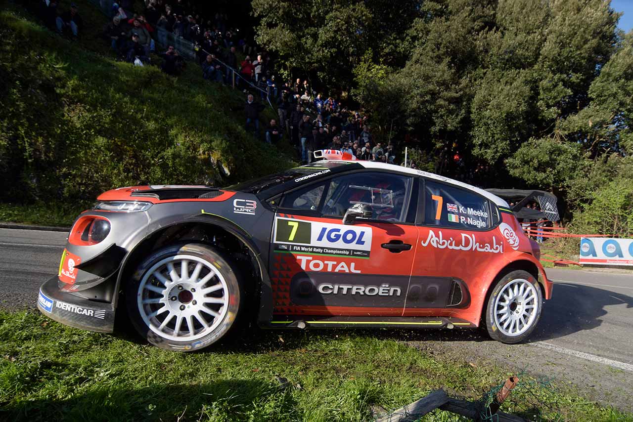2017WRC第4戦ツール・ド・コルス クリス・ミーク（シトロエンC3 WRC）