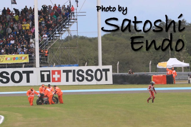 MotoGP現地トピックス：アルゼンチンで足元をすくわれたマルク・マルケス