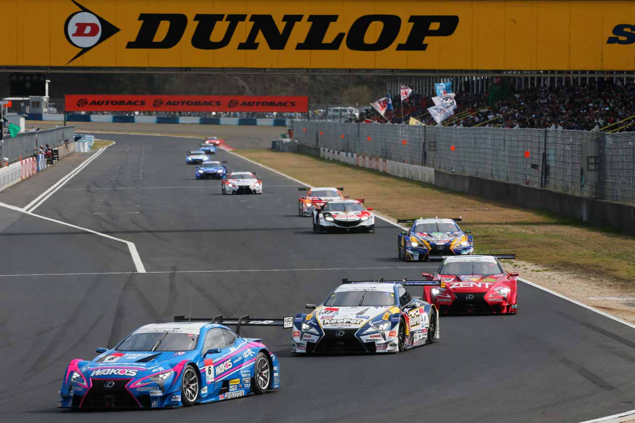 2017スーパーGT第1戦岡山 GT500スタート