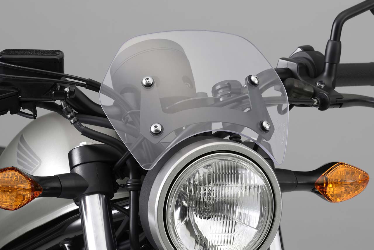 オプションのメーターバイザー