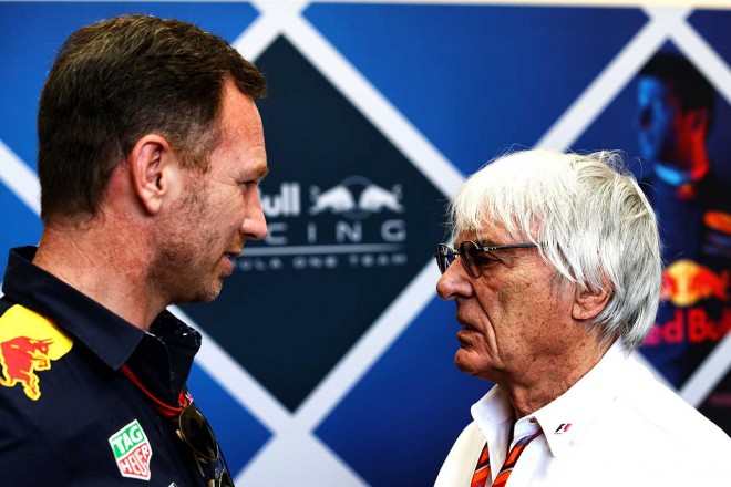 久々にサーキットを訪れた元F1ボスのエクレストン