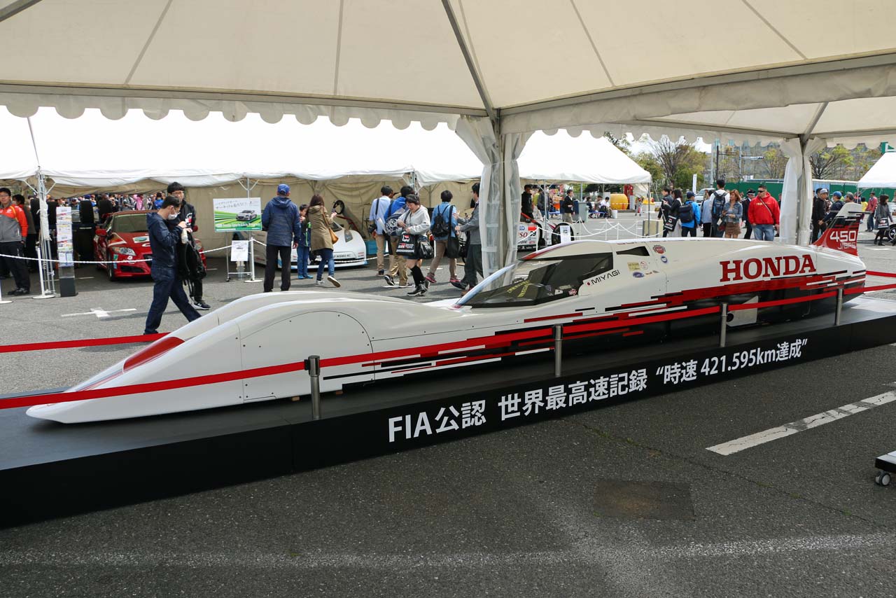 ボンネビルでクラス最高速を記録したホンダのSドリーム