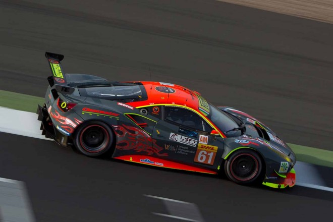 2017WEC第1戦シルバーストン 澤圭太もドライブする61号車フェラーリ488GTE