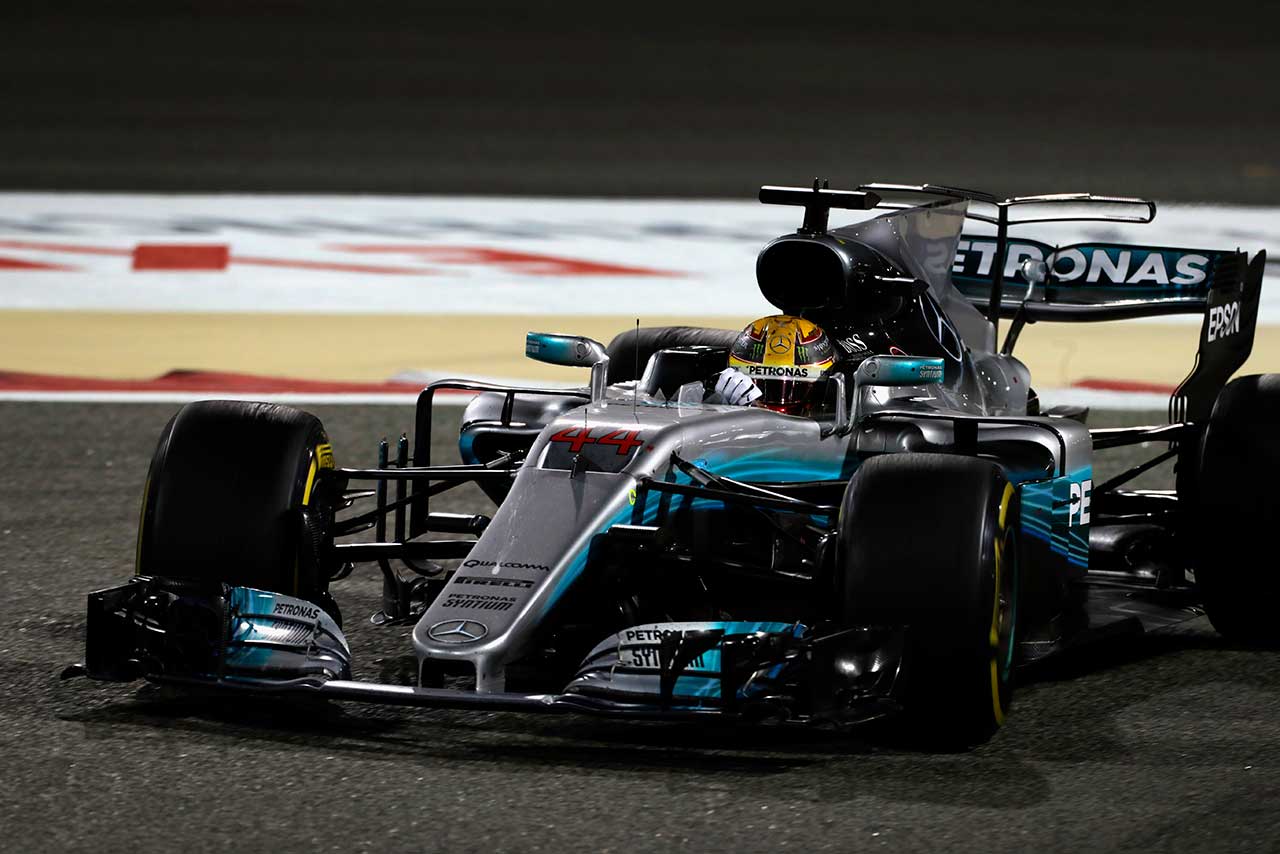 ポールポジションからスタートしたボッタス