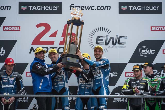 ル・マン24時間耐久ロードレースを制したGMT94ヤマハ