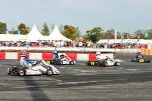 2日目のカートレースの様子