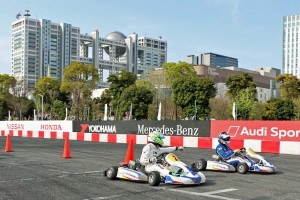 ピットレーンをショートカットしたアンドレア・カルダレッリ