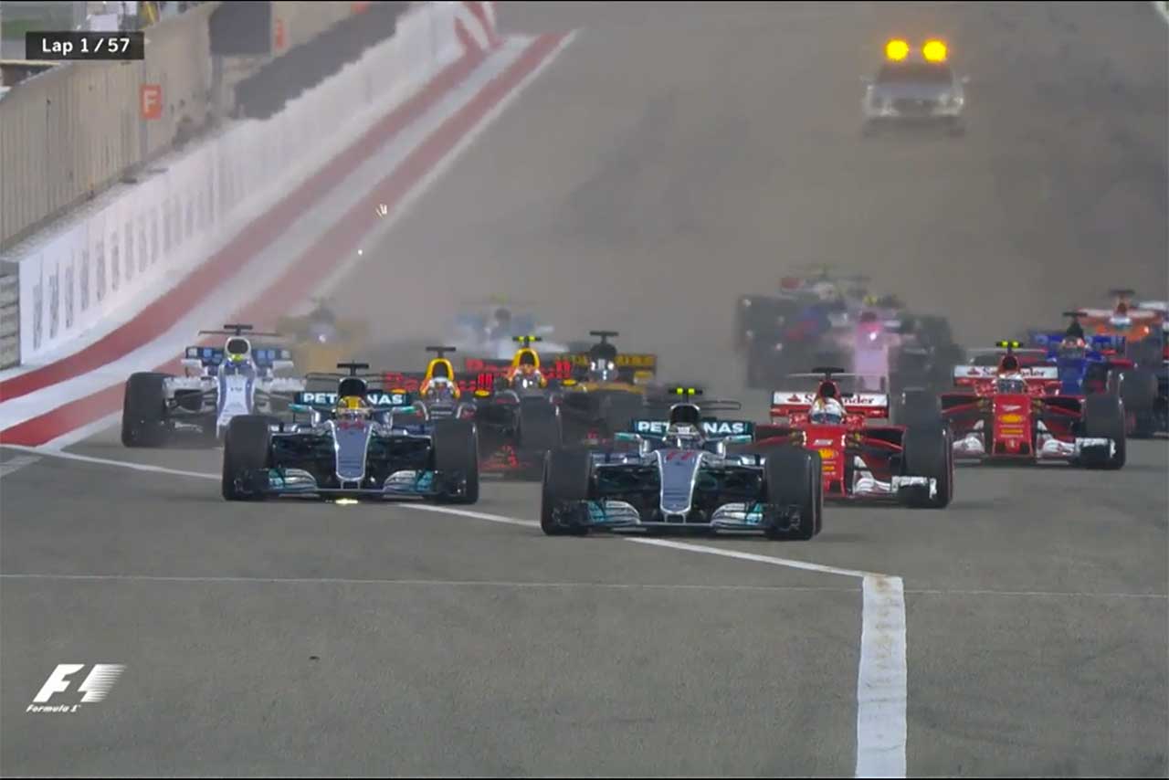 F1バーレーンGP決勝ハイライト