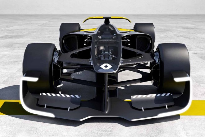 ルノーが発表した2027年のF1コンセプト『R.S.2027 Vision』