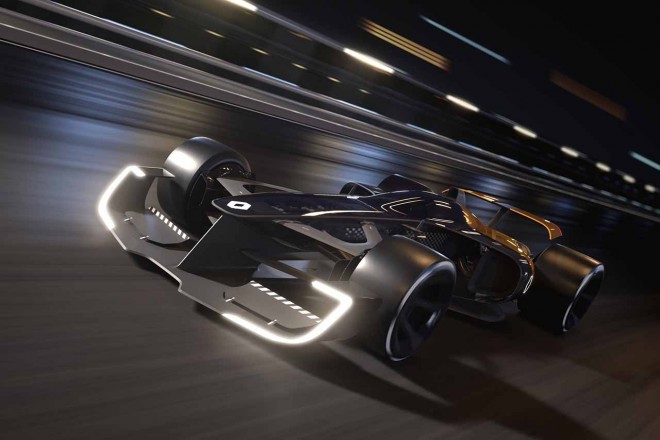 ルノーが発表した2027年のF1コンセプト『R.S.2027 Vision』