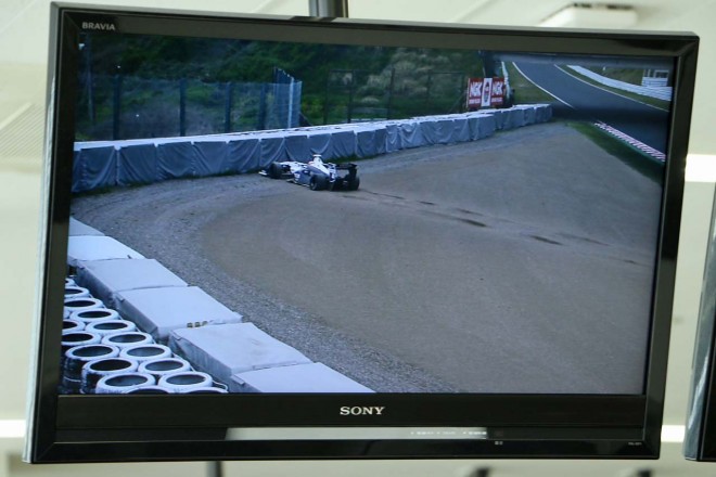 デグナーカープでクラッシュを喫したナレイン・カーティケヤン