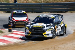 今季から参戦するSTARDの最新型フォード・フィエスタ2台は、揃って準決勝進出