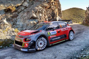 2017WRC第4戦ツール・ド・コルス クレイグ・ブリーン（シトロエンC3 WRC）