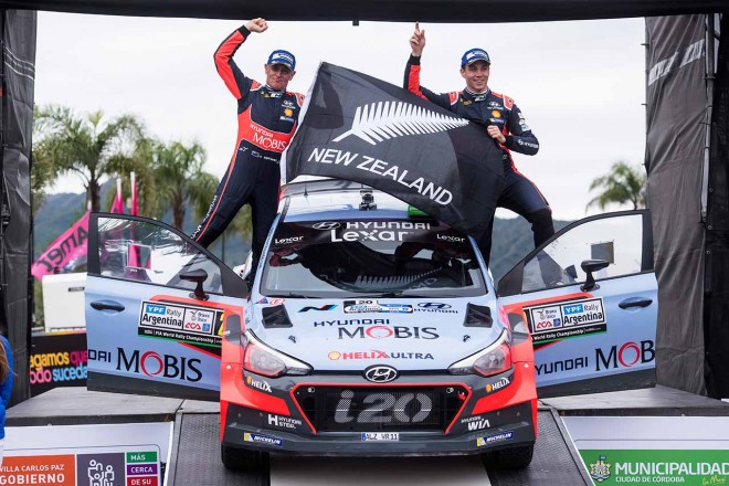 2016年のラリー・アルゼンティーナを制したヘイデン・パッドン