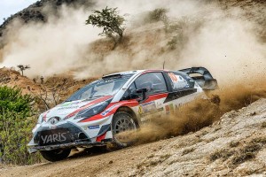 2017WRC第3戦メキシコ ヤリ-マティ・ラトバラ（トヨタ・ヤリスWRC）