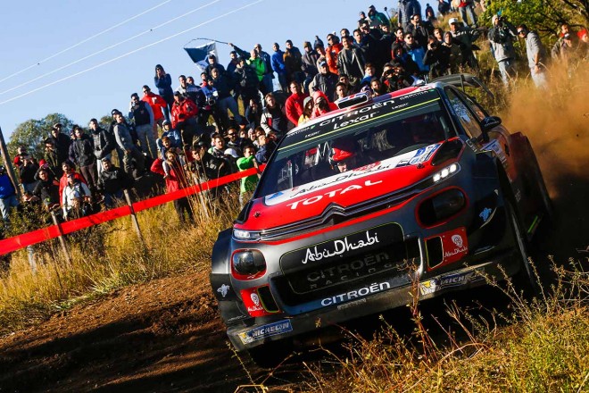 2017WRC第5戦アルゼンティーナ クリス・ミーク（シトロエンC3 WRC）