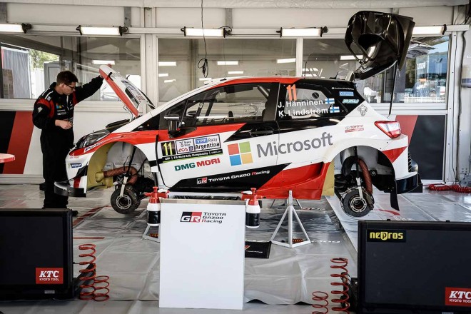 2017WRC第5戦アルゼンティーナ トヨタ・ヤリスWRC