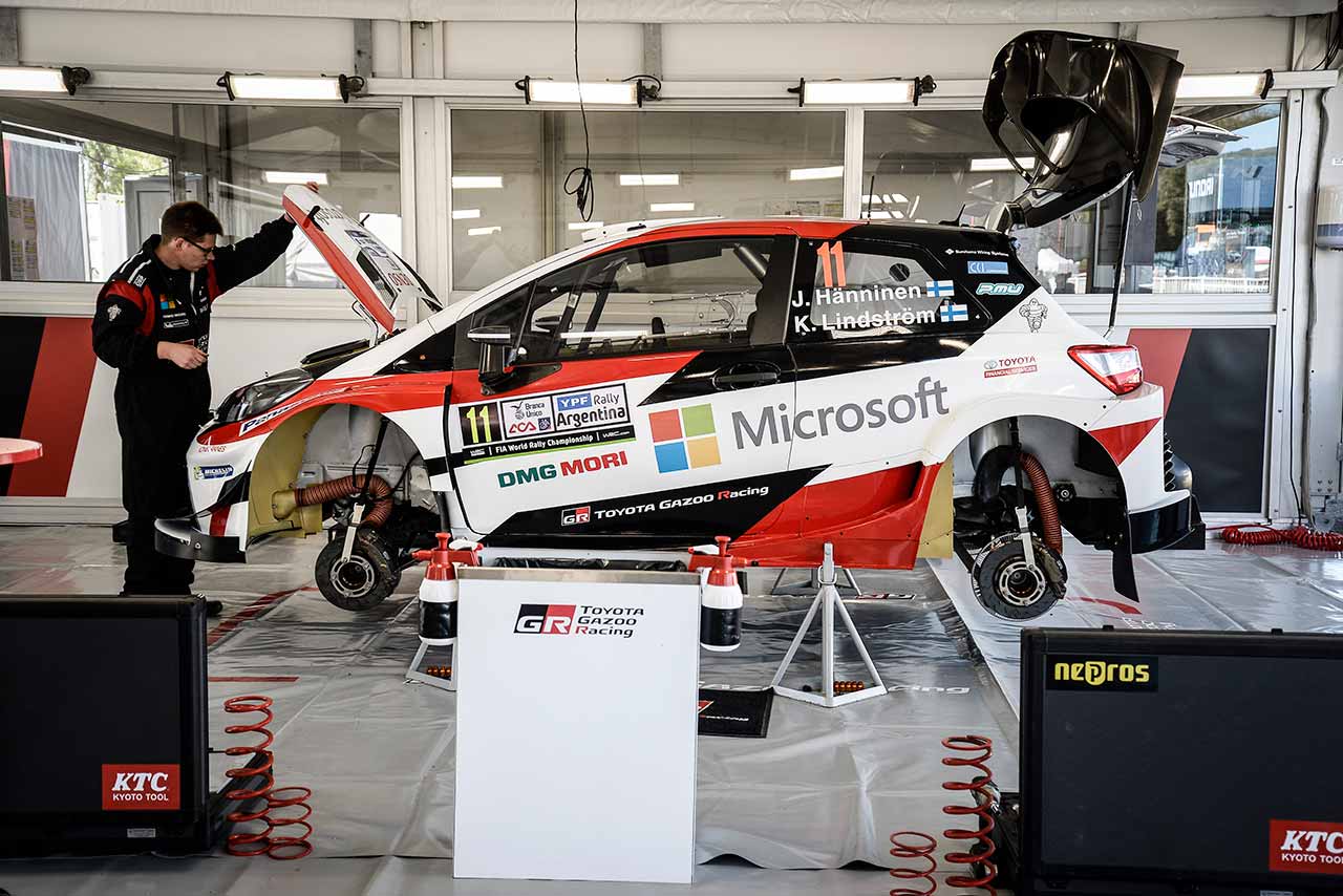 2017WRC第5戦アルゼンティーナ トヨタ・ヤリスWRC