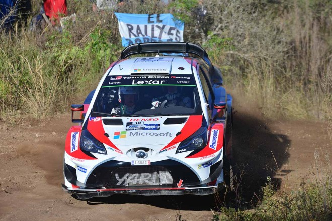2017WRC第5戦アルゼンティーナ トヨタ・ヤリスWRC