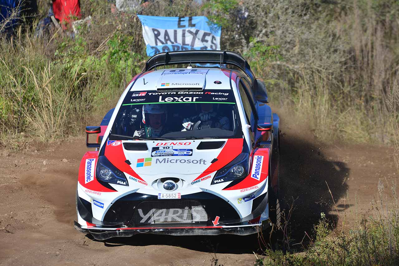 2017WRC第5戦アルゼンティーナ トヨタ・ヤリスWRC