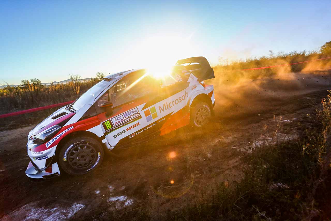 2017WRC第5戦アルゼンティーナ ヤリ-マティ・ラトバラ（トヨタ・ヤリスWRC）